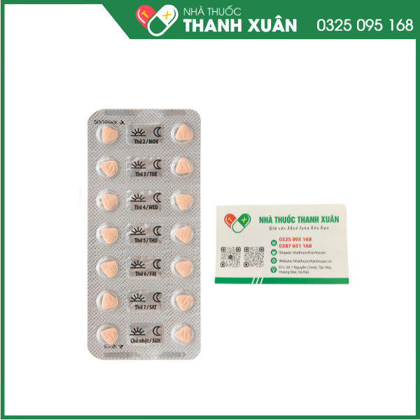 Thuốc Procoralan 7,5mg Servier điều trị đau thắt ngực ổn định